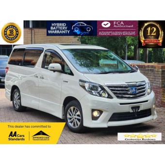 Toyota Alphard WARRNTED LOW MILE,18M WARRANTY,SR-C PACK 2.4 5dr